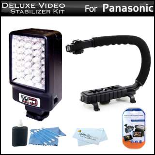 Deluxe Video Stabilizer Kit For Panasonic SDR H100K  