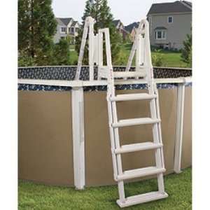  Flip Up Above Ground Swimming Pool Ladder Only Patio 