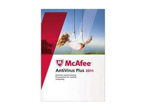    McAfee Antivirus Plus 2011   1 User
