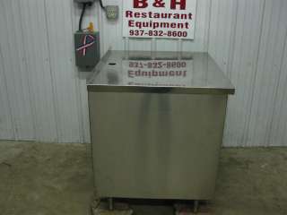 38 x 32 Stainless Steel Heavy Duty Work Prep Table Cabinet  