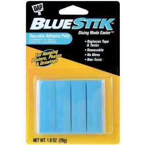    Dap BlueStik Reusable Adhesive Putty 1 oz (3 Pack) 