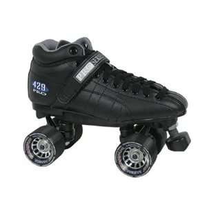 Pacer roller skates 429 Pro Quad Skates Black   Size 11  