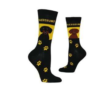  Dachshund Novelty Dog Breed Adult Socks 