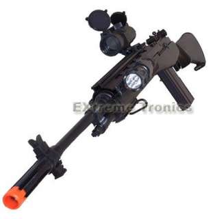 AGM 44 M14 RIS Airsoft Sniper Rifle Red Dot Scope M4  