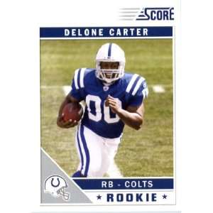  #328 Delone Carter RC   Indianapolis Colts (field in background) (RC 