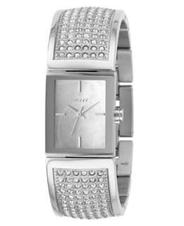   Crystal Accented Stainless Steel Bracelet NY4733   Brandss