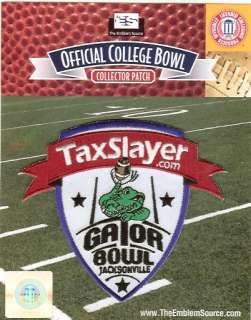 2012 TaxSlayer GatorBowl Patch Ohio State vs Florida Gators 100% 
