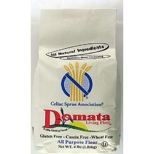  Domata Living All Purpose Flour 4 pound bag Everything 