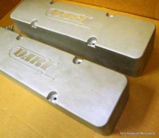   Block Chevy Inverted Rail Cast Aluminum Valve Covers #68000015  