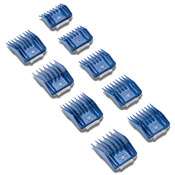 The Andis Universal Comb Set is a 9 piece comb set that works best 