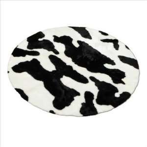  Animal Cow Novelty Rug Size Pelt 47 x 67 Furniture 