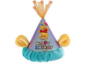    Winnie The Pooh Birthday Cone Costume Hat Child Standard