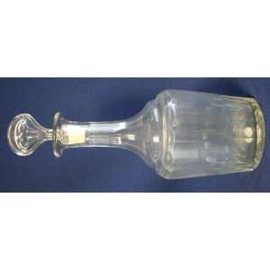  Antique French Barware Decanter Crystal 