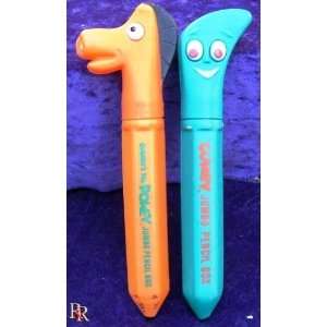  Vintage 1967 Gumby and Pokey Pencil Boxes 