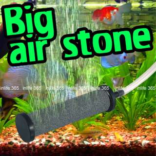 Aquarium Fish Tank Air Stone Air Line Pump Column Large  