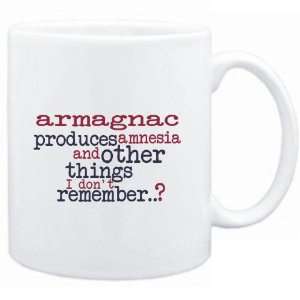  Mug White  Armagnac produces amnesia and other things I 