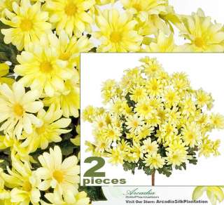 144 Artificial Yellow Daisy Flowers Silk Plants 951YL  