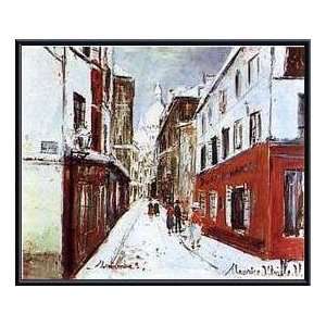   Winter   Artist Maurice Utrillo  Poster Size 22 X 28