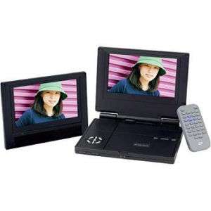Audiovox D1718ES 7 Inch Portable DVD System Extra Scree 044476039898 