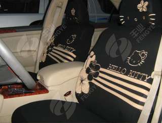 New Hello Kitty Rose Mallow Car Seat Covers  