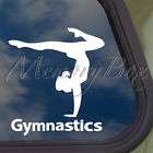 Female Gymnastics Decal Car Truck Window Sticker