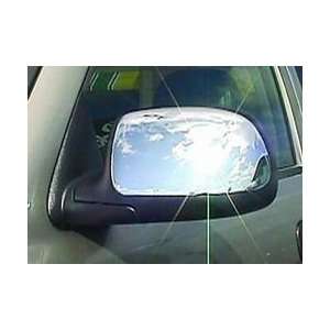   For Towing Fits Full Black And Chrome Cap Model Mirror Automotive