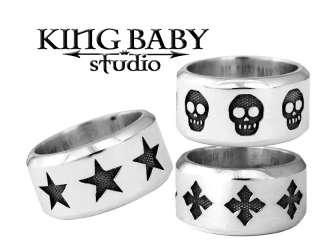King Baby Studio RING MOTIF band Star Skull MB Cross  