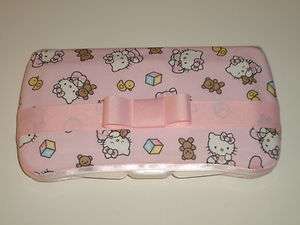 HELLO KITTY Baby diaper Wipe Case ROSE PINK  