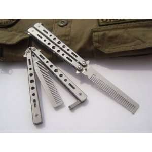   Practice BALISONG BUTTERFLY Comb Knife Trainer C 26 & A screw set
