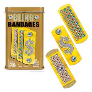 Bling Bandages   Tin Band Aid Set  