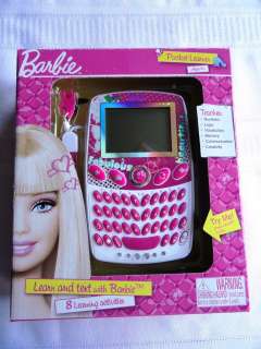 BARBIE POCKET LEARNER Toy Smart Cell Mobile Phone NEW 2011  