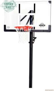   90062 lifetime 54 in ground basketball hoop system with steel framed