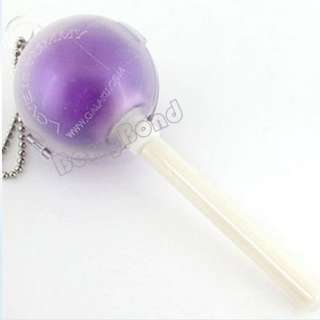 Hot Gift lollipop Portable Massage Stick Massager Charm Purple  