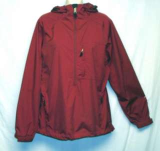 ROYAL ROBBINS Outdoor Clothing Red Anorak Windbreaker M  