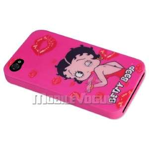 Betty Boop Silicone Skin Case Cover For iPhone 4 AT&T  