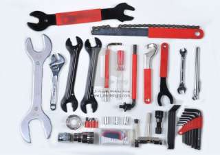 NEW 44 Parts Bike Bicycle Universal Repair Tool Kit Set EXPRESS TO USA 