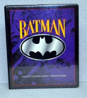 Batman Saga of the Dark Knight Trading Card Binder  