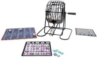  this set Included inthis set is a bingo cage, bingo balls, 18 bingo 