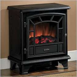 Duraflame Stove Heater Black Electric Fireplace  