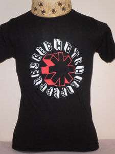 Red Hot Chili Peppers Red/Black Logo Rock Music Shirt  