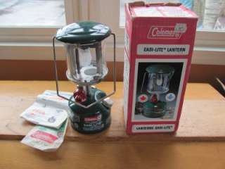 Coleman Easi Lite 222A Lantern Camping/Backpacking Small 9 Used once 