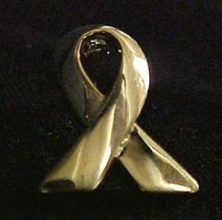 Gold Awareness Ribbon Childhood Child Cancer Pin New S  