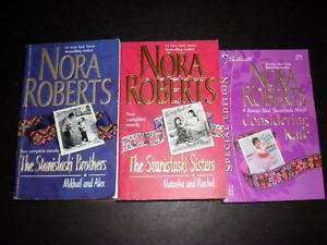 Nora Roberts Lot 3 Stanislaski Bros Sisters Considering Kate    WE 