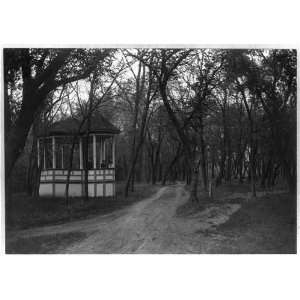  Bandstands,Park,Walhalla,N.D.,Pembina County,Trees