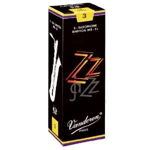  Vandoren ZZ Baritone Saxophone Reeds Strength 2 Musical 