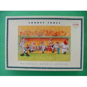  Looney Tunes Baseball Dugout Puzzle 1100 piece Everything 