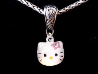 Hello Kitty Bell Charm w/ Rhinestone a Brighton Jewelry Tin or FREE 