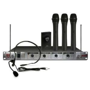  Brand New Nady 401xq 3ht/1hm3 A/b/d/n 4 Channel Wireless Microphone 