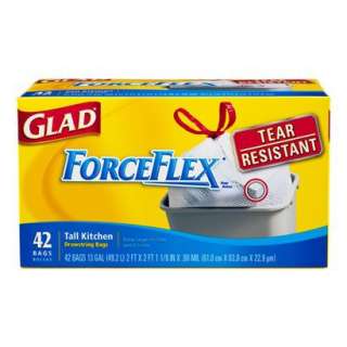 Glad ForceFlex Tall Kitchen Garbage Bags 13 Gallon 42ct.Opens in a new 