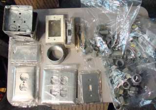 Box of Misc. Electrical Supplies  